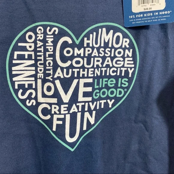 Life is Good Bundle (2) Short Sleeve Tee Shirts M - Picture 4 of 9